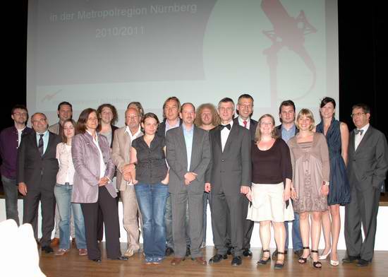 Preisverleihung 2011 in der Konzert- und Kongresshalle in Bamberg 